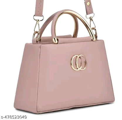 Divyda White Designer Handbag with Detachable Strap